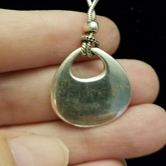 925 necklace with a pendent - Picture 2 of 6